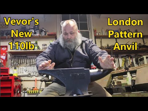 110lb VEVOR London Pattern anvil