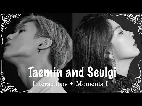 SHINee and Red Velvet Interactions + Moments | Taemin and Seulgi