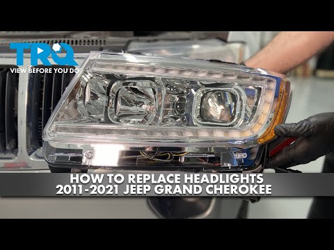 How to Replace Headlights 2011-2021 Jeep Grand Cherokee