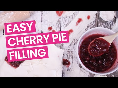 Easy Homemade Cherry Pie Filling