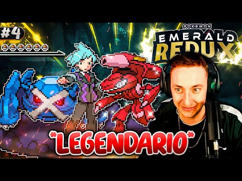 ¡ME SACA UN LEGENDARIO en LA MEDALLA 1!☠️ - ¡POKéMON EMERALD REDUX #EP4 - [Oscar Brock]