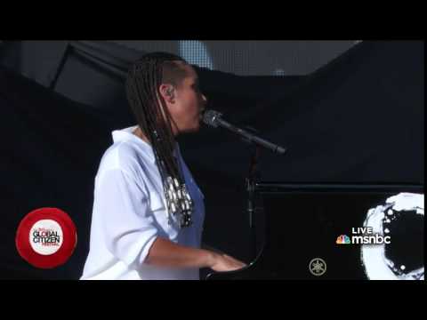 Alicia Keys - We are here (Global Citizen Festival)