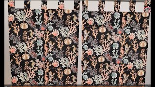 DIY Tab Top Curtains