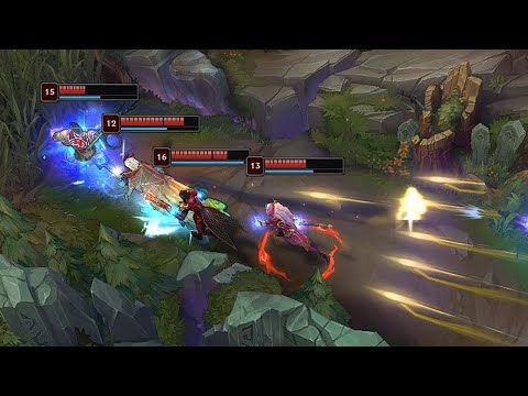 When Xayah ONESHOTS ALL ENEMY TEAM