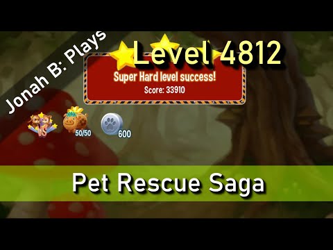 Pet Rescue Saga Level 4812