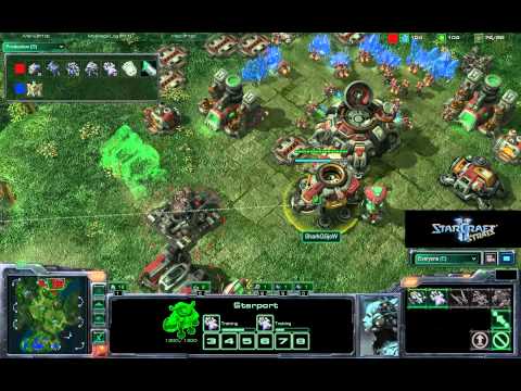 mouzMana vs. SharkGSjoW PvT HD pt 1/2 - SC2Strats