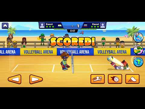 Volleyball Arena.... how to play with any power tricks and tips