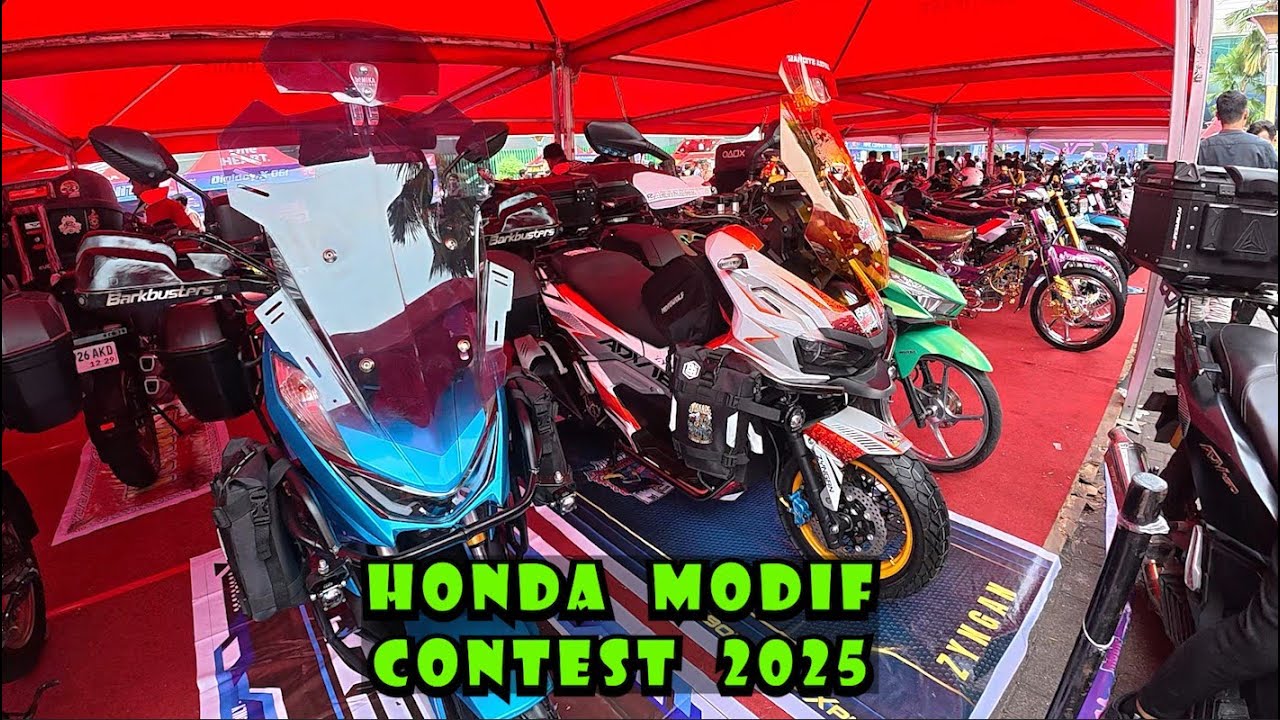 Honda Modification Contest 2025 Medan City