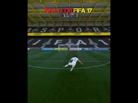 Fifa 23 Or Fifa 17 😈 #shorts #viral #football