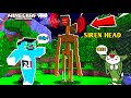 Minecraft | Oggy And Jack Saw Siren Head | 😱😱 Minecraft Pe | In Hindi | Rock Indian Gamer |