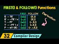 FIRST And FOLLOW Functions