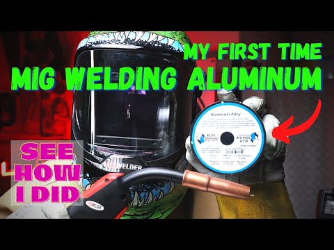 Epic First Attempt at MIG Welding Aluminum - YesWelder MIG 250 Pro!