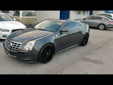 Dubsandtires.com 22 Inch Savini BM13 Black Rims Cadillac CTS CTS-V ATS 877-544-8473