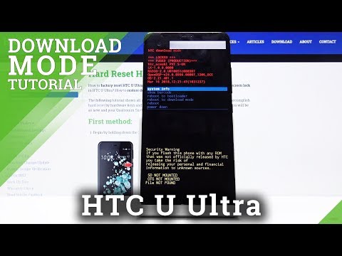 How to Activate Download Mode in HTC U Ultra – Unlock Download Mode