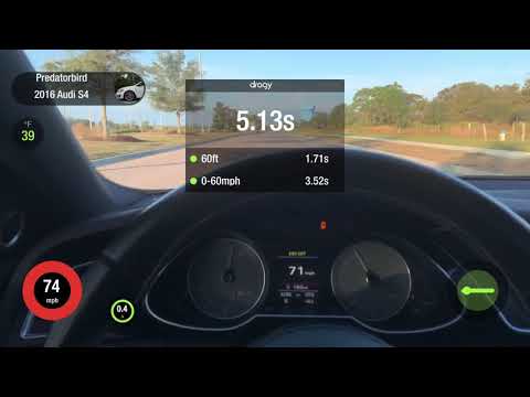 Audi B8.5 S4 034 Motorsport Stage 1 1/4 Mile 11.7 @116