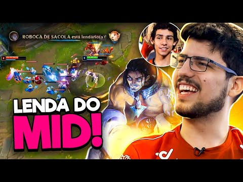 CARREGUEI MUITO JOGANDO NO MID! AULA NO DUO COM BRUCER!