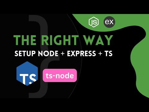 Setting Up Node.js + Express + TypeScript the Right Way