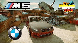 Restoration BMW M5 e60 - Car Mechanic Simulator 2018