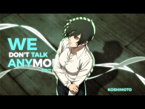 We Don't Talk Anymore || Eren x Mikasa Edit