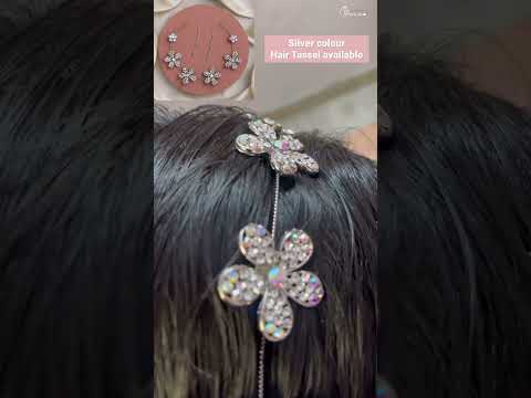 Alloy silver color tiaras hair pin (trs141slv)