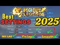 Mobile Legends Pro Settings 2025 Setting Mobile Legend 2025 Mlbb Settings 2025
