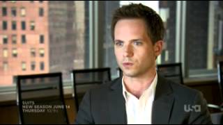 Suits Season 2 Patrick J. Adams Interview video