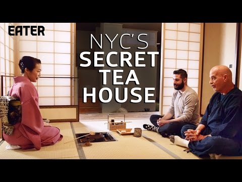 A cidade de Nova York tem uma autêntica casa de chá japonesa