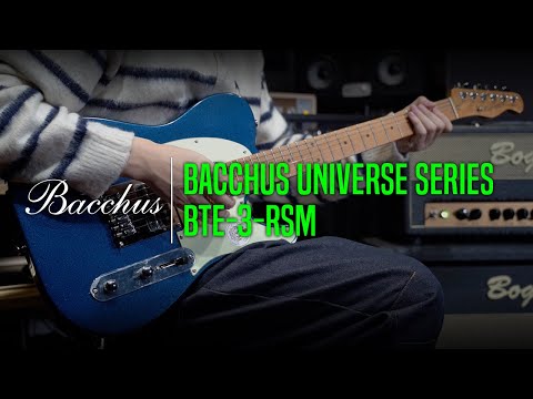 Bacchus Universe BTE-3 RSM Deep Blue Metallic image 13