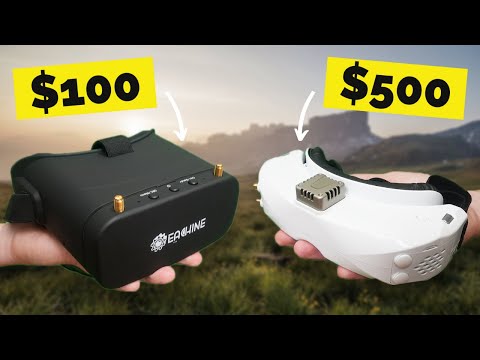 Cheap vs. Expensive FPV Goggles - What's the Difference??
