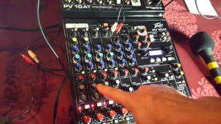 Video thumbnail for How to use a Peavey PV10 AT Mixer with Peavey PVXp15 Speakers, TUTORIAL for our customer by MADPROAUDIO