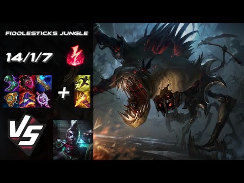 JUNGLE Fiddlesticks vs Ekko - NA Grandmaster Patch 25.19