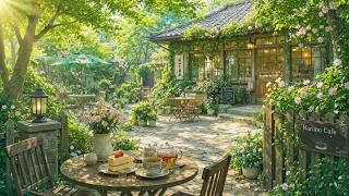 Morning Coffee In Japanese Garden Cafe ☕ Chill Summer Lofi 🌿 Morning Lofi Songs For Peaceful Days