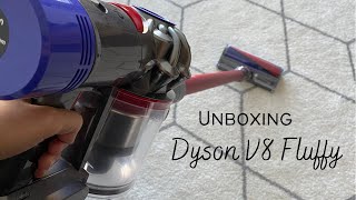 Unboxing: Dyson V8 Fluffy || The cheapest cordless Dyson vacuum cleaner I could find || Maya`s World
