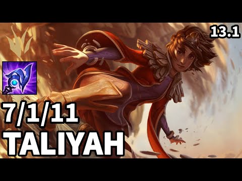 Taliyah Jungle vs Sylas - KR Master  | Patch 13.1