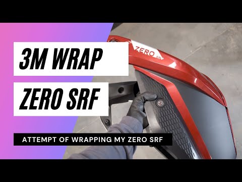 I partially wrapped my Zero SRF with 3M vinyl wrap | My Zero SRF long term test