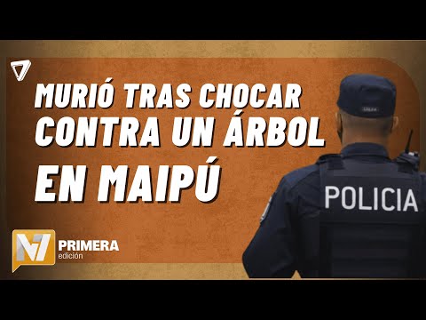 Un motociclista FALLECIÓ tras accidentarse en Maipú