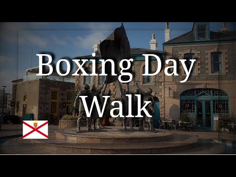 Peaceful Boxing Day Walk in St Helier 🇯🇪 | Jersey Channel Islands