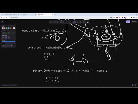 Coderbyte Overlapping Ranges Easy Solution With Javascript