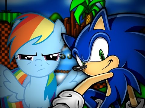Sonic the Hedgehog vs Rainbow Dash. Epic Rap Battles of Cartoons Season 3.