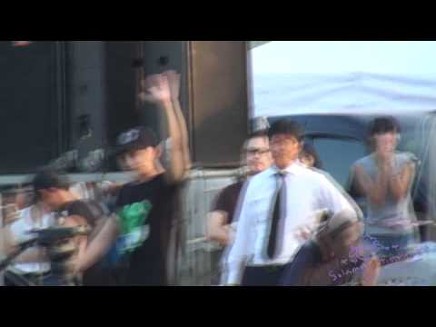 [FANCAM] 110915 KBS Dream Team Filming - Chansung (8)