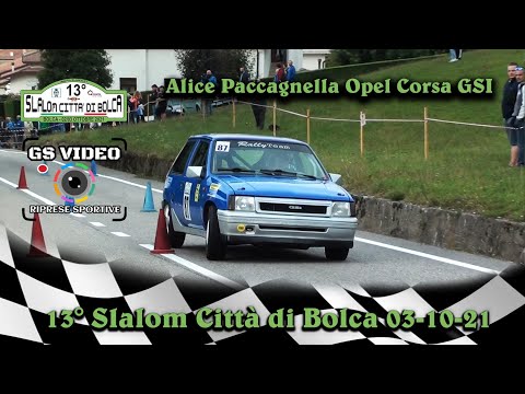 13° Slalom Città di Bolca | Alice Paccagnella | Opel Corsa GSI