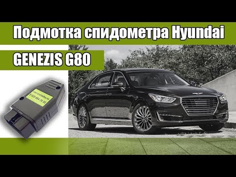 Подмотка спидометра Hyundai Genezis G80 2019