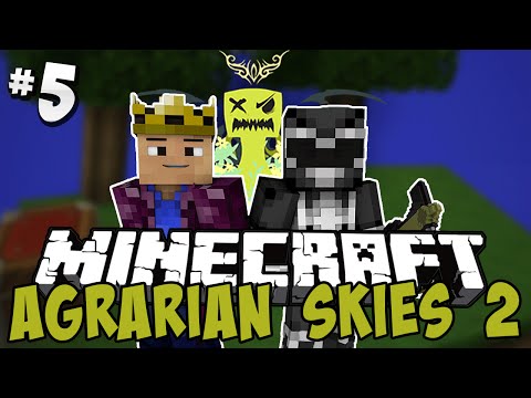 Agrarian Skies 2 - Ep.5 - Tree Chopper & Other Bases! [HQM Mod Pack]