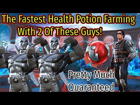 Having 2 Platinumpools Ranked Up Is The Fastest/Best Way To Farm Health Potions! MCOC