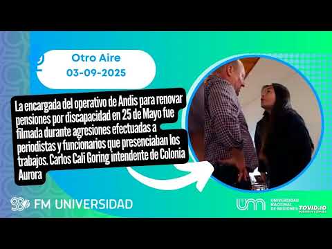 Carlos Cali Gorin. Escandalosas auditorias de la ANDIS en Misiones