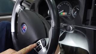 How To Remove SAAB 9-3 2003-2011 Driver Airbag & Steering Wheel
