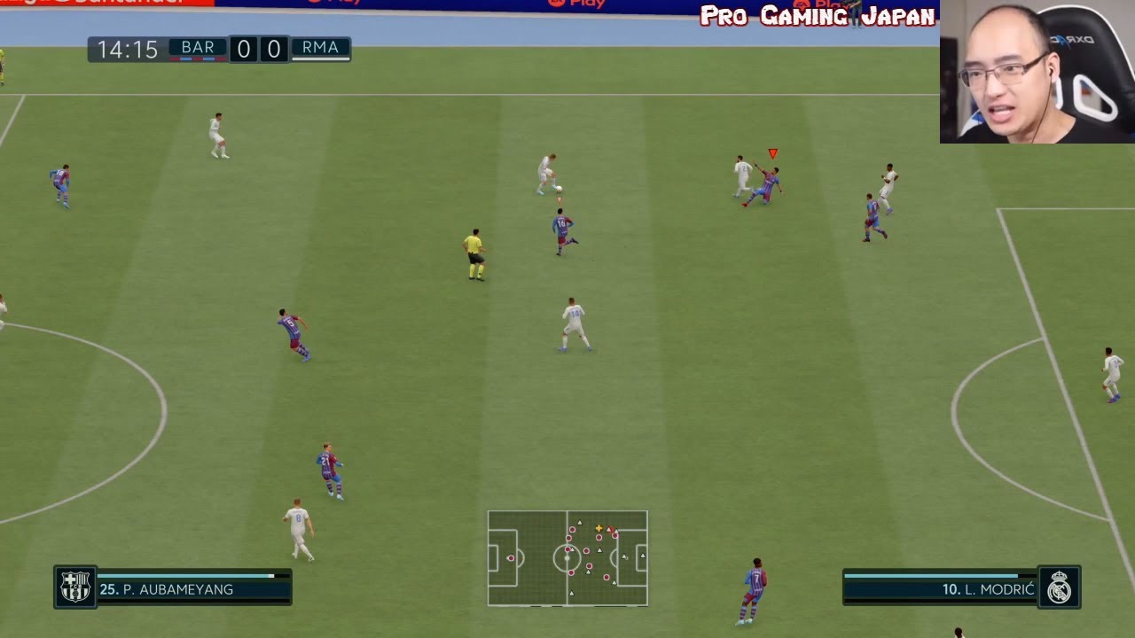 FIFA 22 Gameplay - FCB Vs Real Madrid