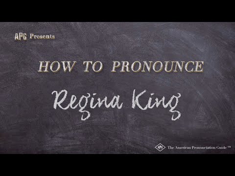 How to Pronounce Regina King (Real Life Examples!)