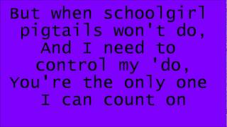 Glee My Headband with lyrics