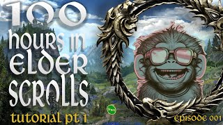 Elder Scrolls Road To 100 Hrs | The Journey Begins | Ep001